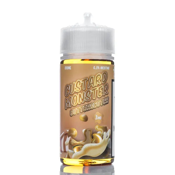 Custard Monster - Butterscotch Custard - 100ml - Black Coral
